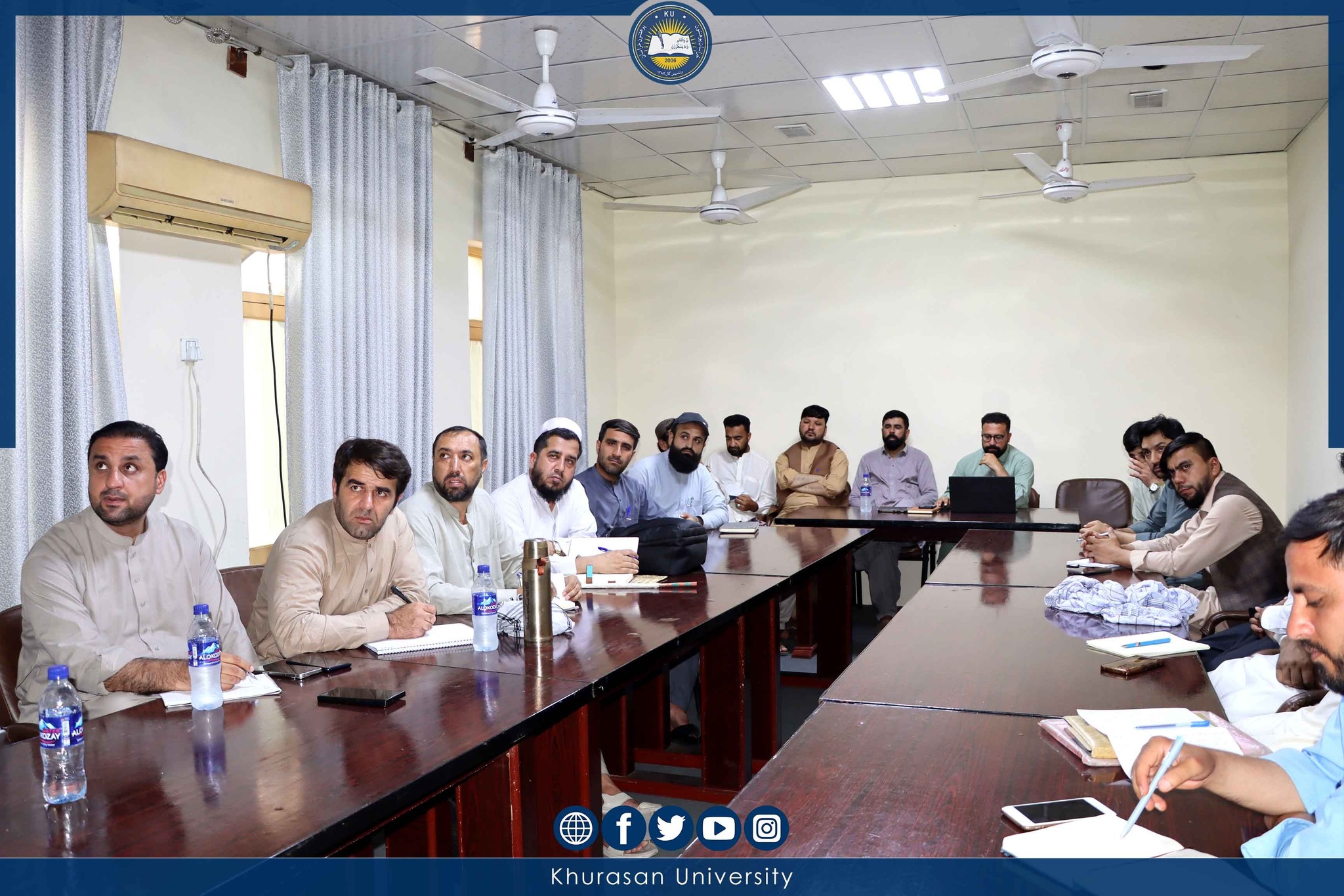 د ماسټرۍ برنامې محصلینو ته دوه اونیز ورکشاپ ورکول کیږي